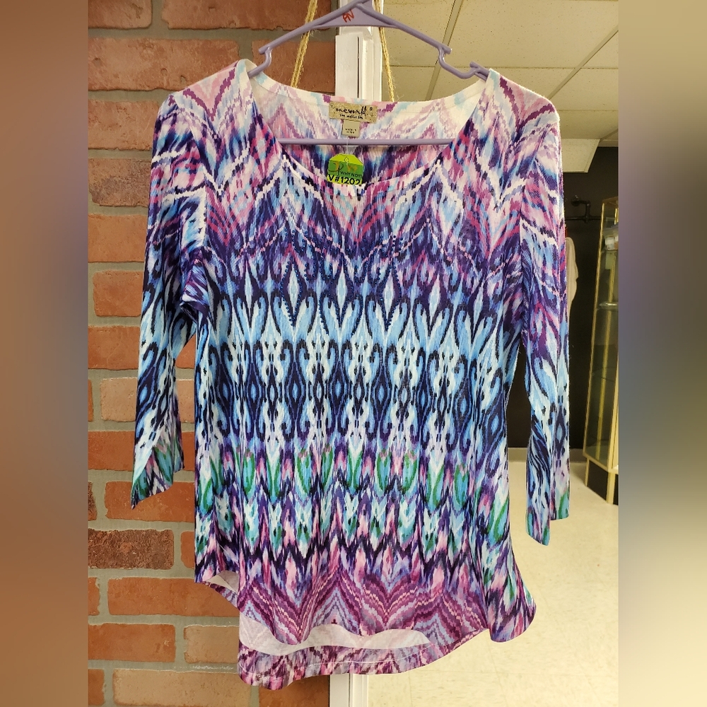 💥💥3/$15💥 One World Women's Top Sz Small